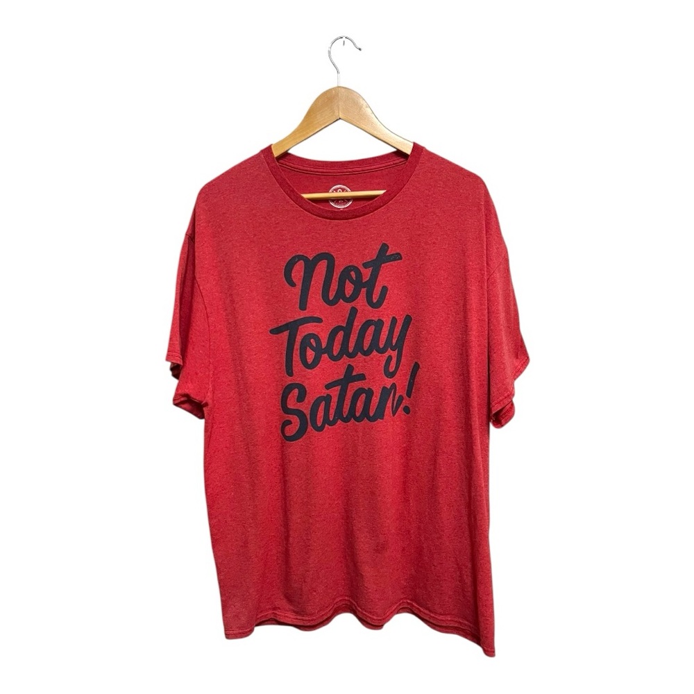 Dom Washed Red Graphic T-Shirt, XL